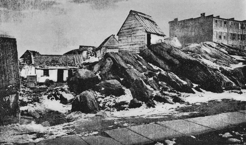 První půltónová reprodukce fotografie v novinách, 4. března 1880, New York Daily Graphic (černobílá fotografie) od American Photographer (after)