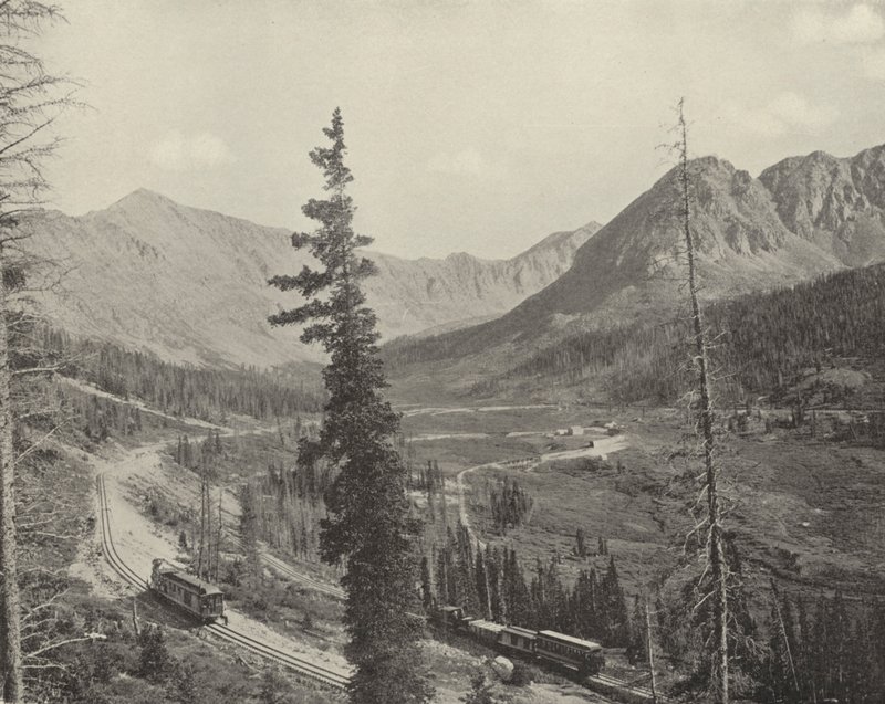 Fremont Pass, Colorado (černobílá fotografie) od American Photographer (after)