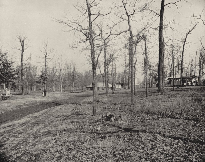Guilford Court House, Severní Karolína (černobílá fotografie) od American Photographer (after)
