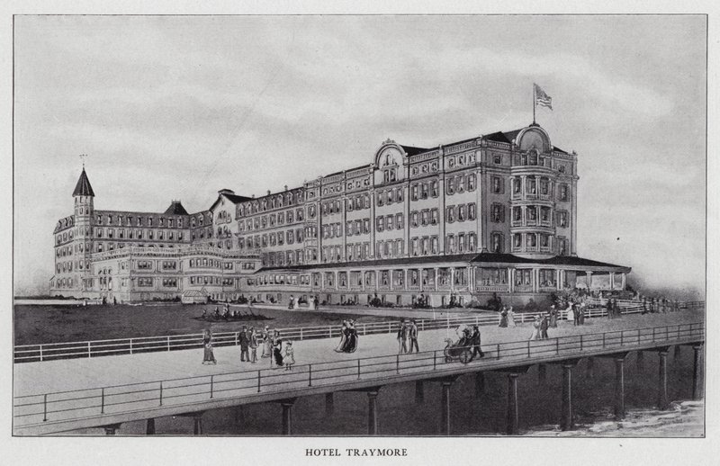 Hotel Traymore (černobílá fotografie) od American Photographer (after)