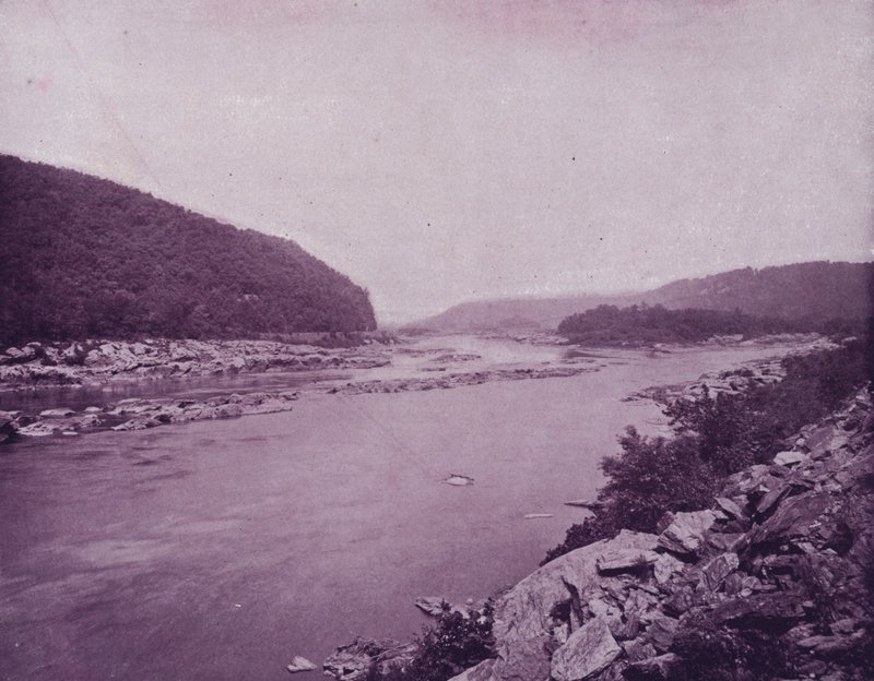 Malý krk řeky Susquehanna, Pennsylvania (černobílá fotografie) od American Photographer (after)