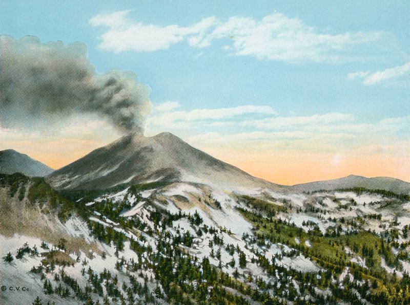 Mount Lassen v erupci (foto) od American Photographer (after)