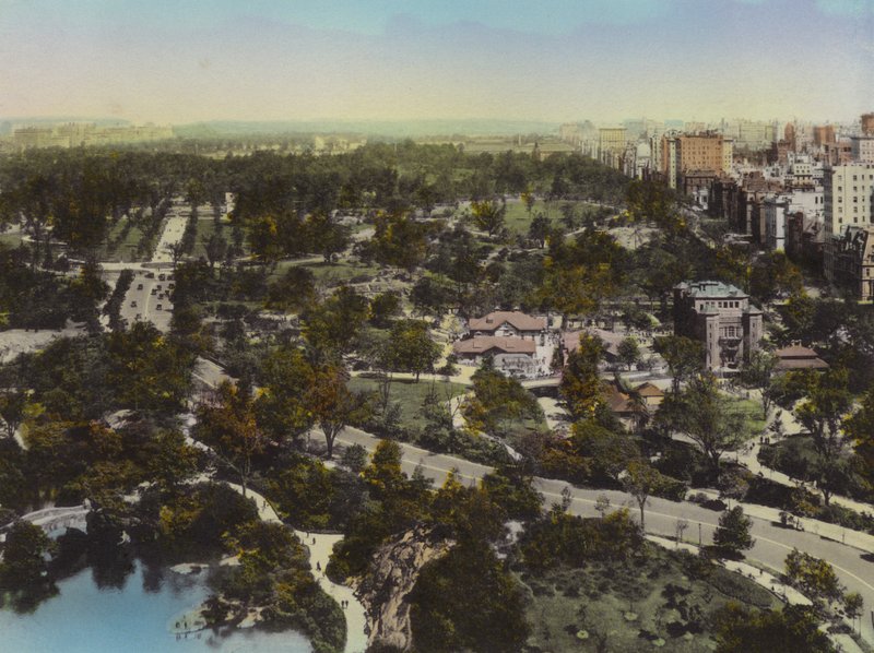 New York: Central Park; The Mall and Zoo; Fifth Avenue (foto) od American Photographer (after)