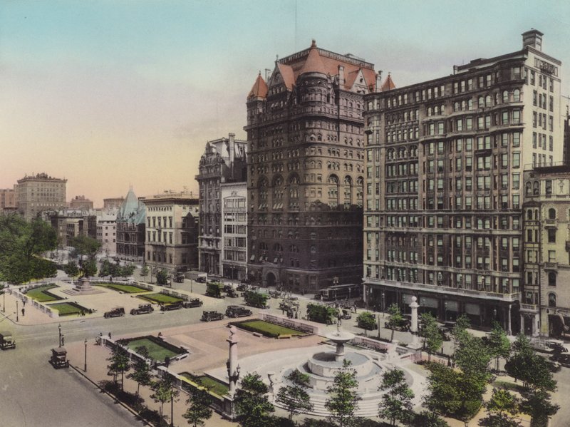 New York: Plaza a Pulitzerova památná fontána (foto) od American Photographer (after)