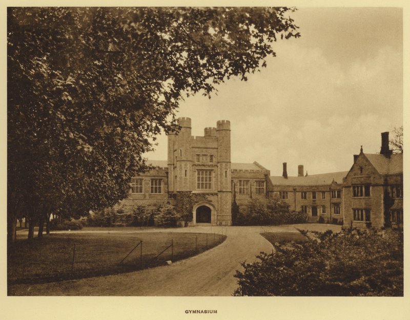 Princeton University: Gymnasium (černobílá fotografie) od American Photographer (after)
