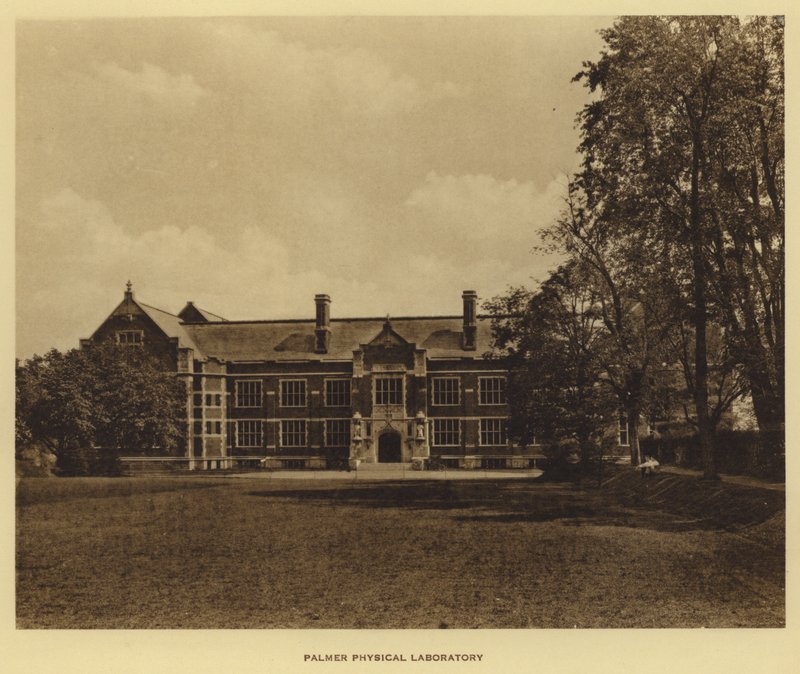 Princetonská univerzita: Palmerova fyzikální laboratoř (černobílá fotografie) od American Photographer (after)