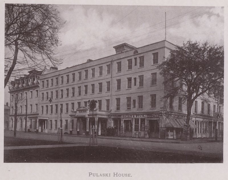 Pulaski House (černobílá fotografie) od American Photographer (after)