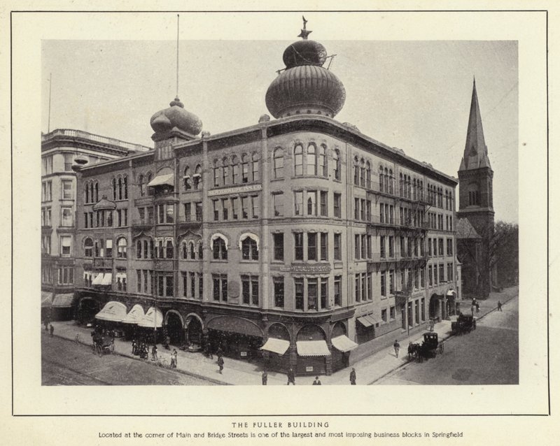 Springfield, Massachusetts: The Fuller Building (černobílá fotografie) od American Photographer (after)