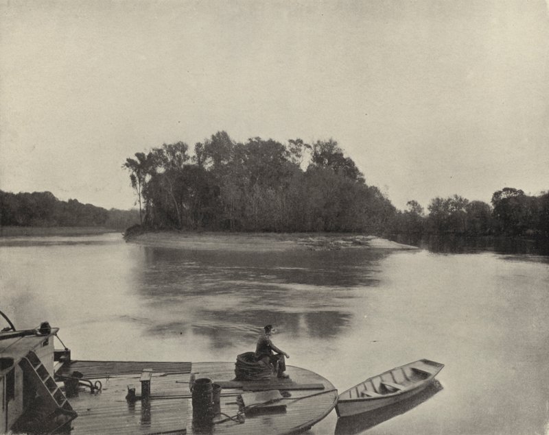 Řeka Roanoke v Severní Karolíně (černobílá fotografie) od American Photographer (after)