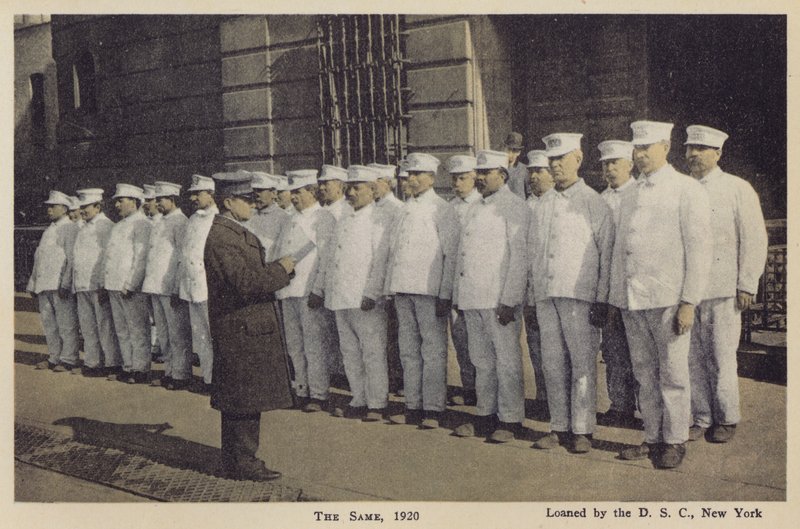 The Street Cleaners of New York, The Roll Call od American Photographer (after)