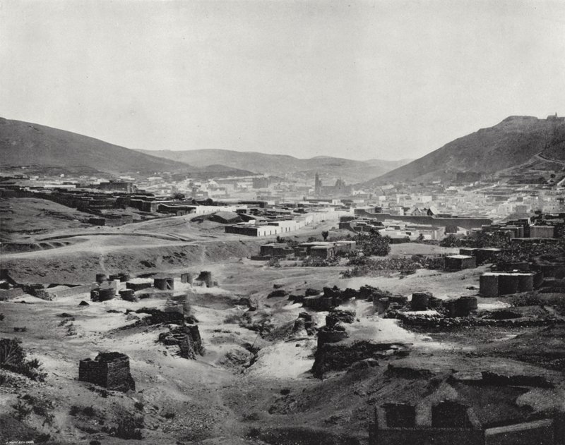Zacatecas, Mexiko (černobílá fotografie) od American Photographer (after)