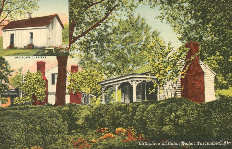 Rodný dům Helen Kellerové, Tuscumbia, Ala, USA (barevné foto) od American Photographer