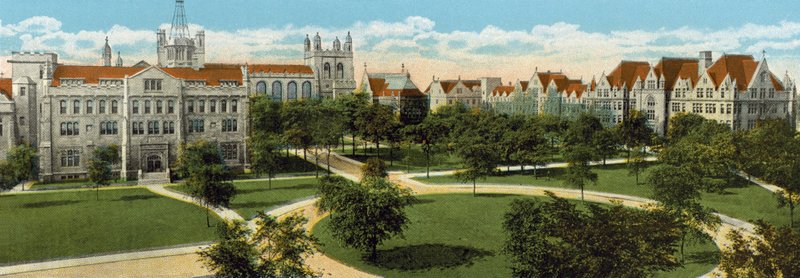 Campus, University of Chicago (barevné fotografie) od American Photographer