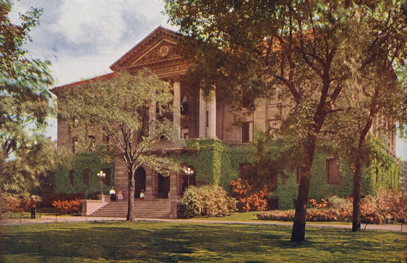 Chicago: (barevné foto): Akademie věd, Lincoln Park od American Photographer
