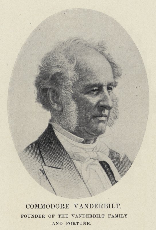 Commodore Vanderbilt (černobílá fotografie) od American Photographer