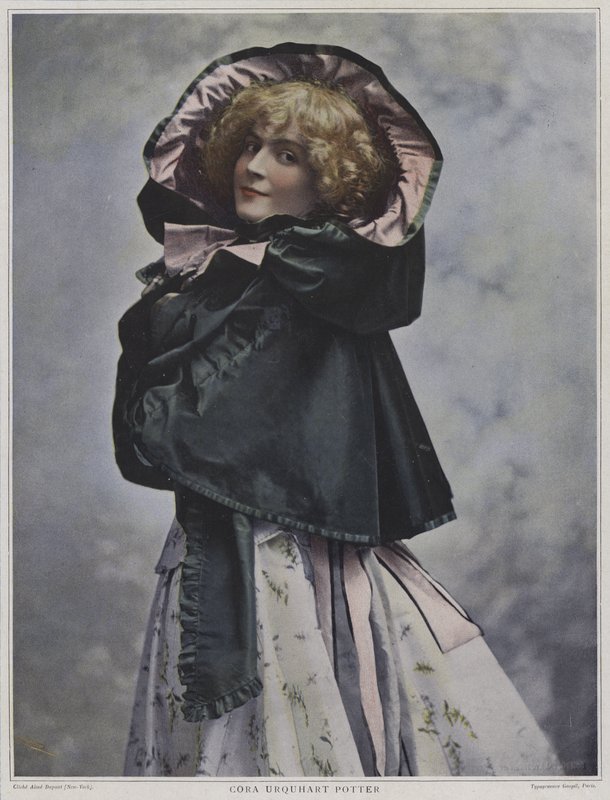 Cora Urquhart Potter , americká herečka (barevné foto) od American Photographer