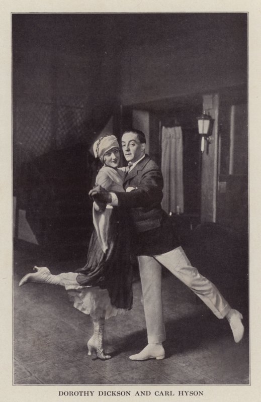 Dorothy Dicksonová a Carl Hyson (čb fotografie) od American Photographer