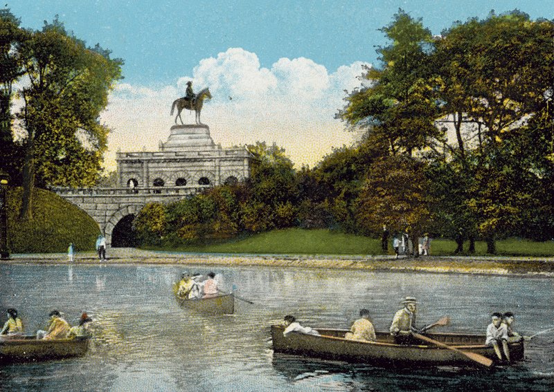 Grant Monument, Lincoln Park (barevná fotografie) od American Photographer