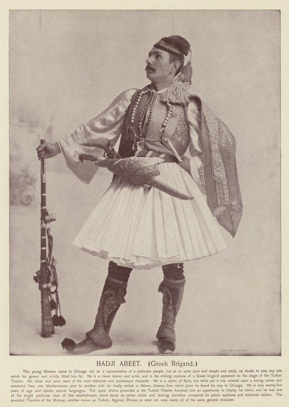 Hadji Abeet, řecký zbojník od American Photographer