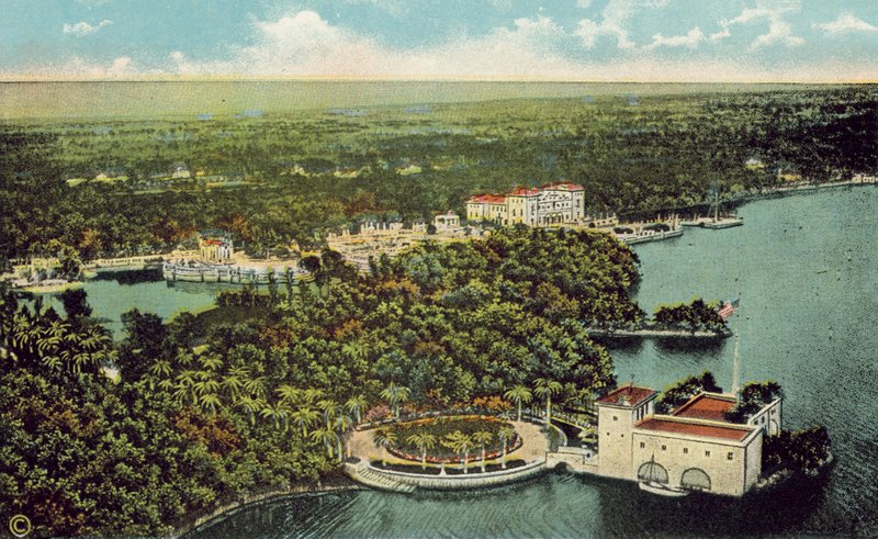 Miami, Florida, asi 1925: (barevné foto) od American Photographer