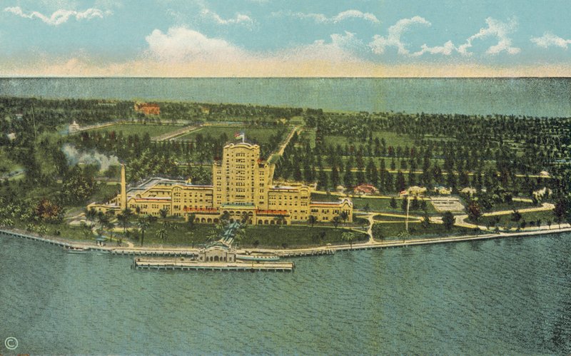Miami, Florida, asi 1925: (barevné foto) od American Photographer