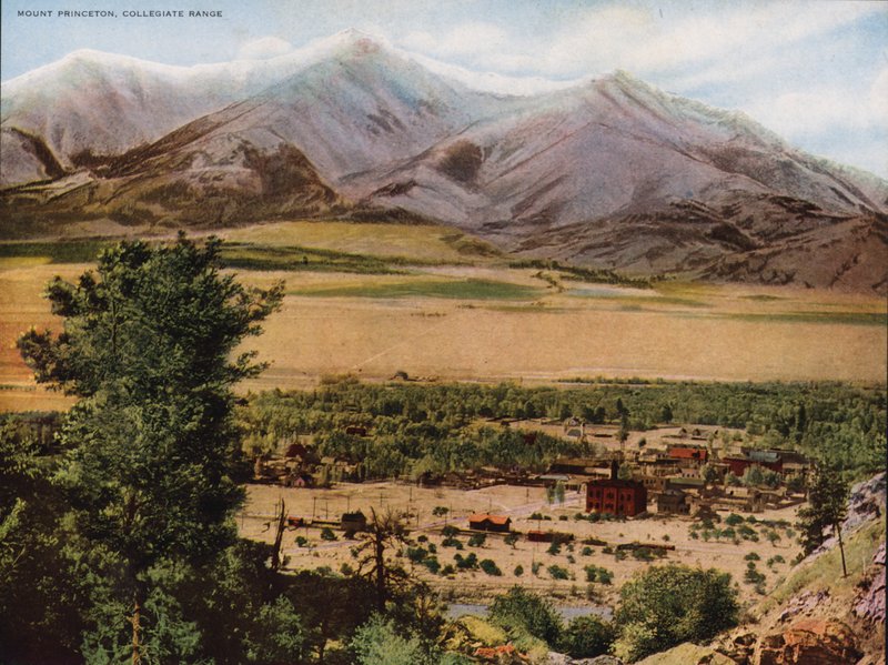 Mount Princeton, Collegiate Range (barevné foto) od American Photographer