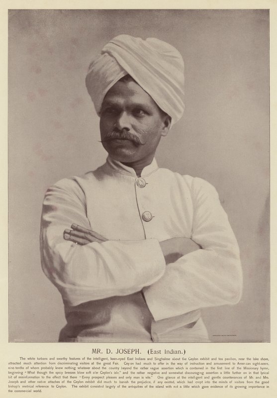 Pan D Joseph, východní Indián od American Photographer