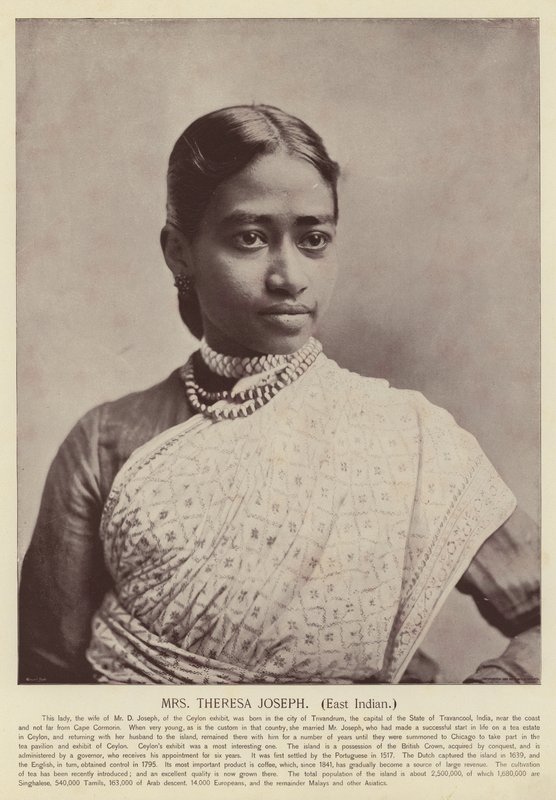 Paní Theresa Joseph, východní Ind od American Photographer