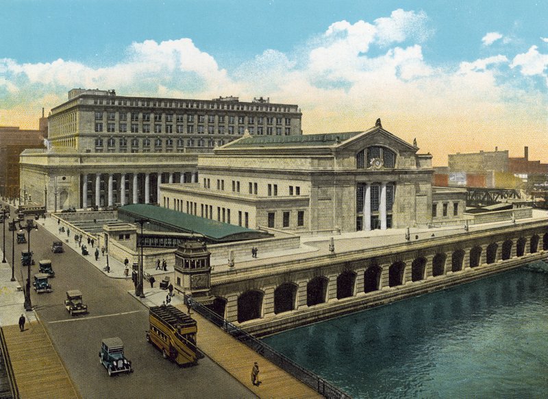 New Union Station (barevná fotografie) od American Photographer
