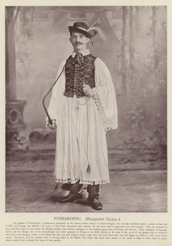 Posnabornu, maďarský cikán od American Photographer