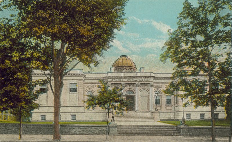 Poughkeepsie: Adriance Memorial Library (barevné foto) od American Photographer