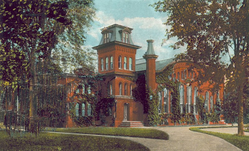 Poughkeepsie: (barevné foto): Museum and Art Gallery, Vassar College (barevné foto) od American Photographer