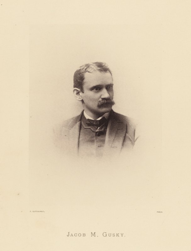 Významní Pensylvánci: Jacob M Gusky (čb fotografie) od American Photographer