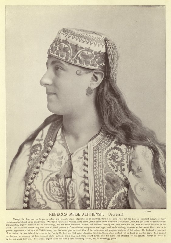 Rebecca Meise Alithensii, Židovka od American Photographer