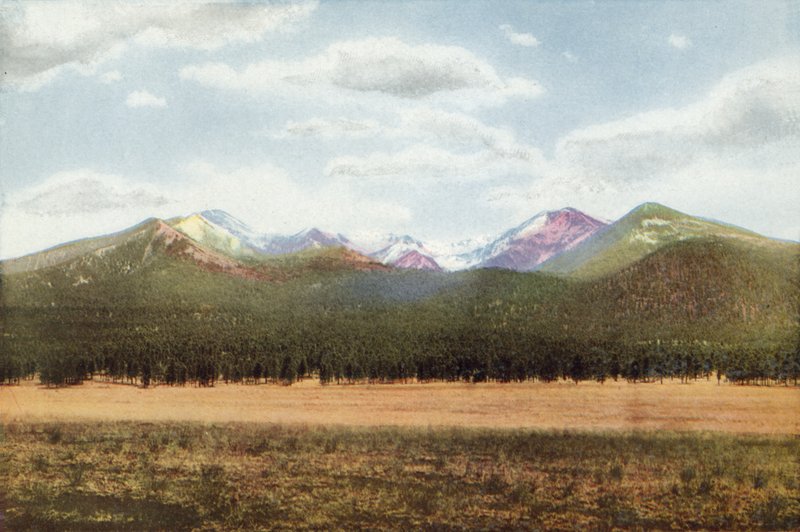 San Francisco Mountains, Arizona (barevné fotografie) od American Photographer