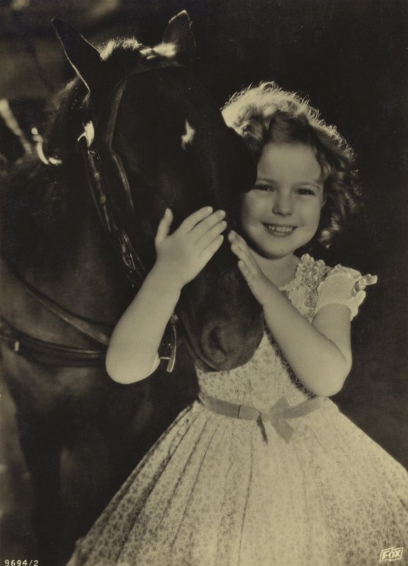 Shirley Temple , americká herečka a filmová hvězda od American Photographer