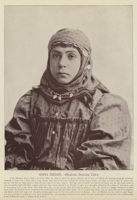 Sofia Ziedan, beduínská tančící dívka od American Photographer