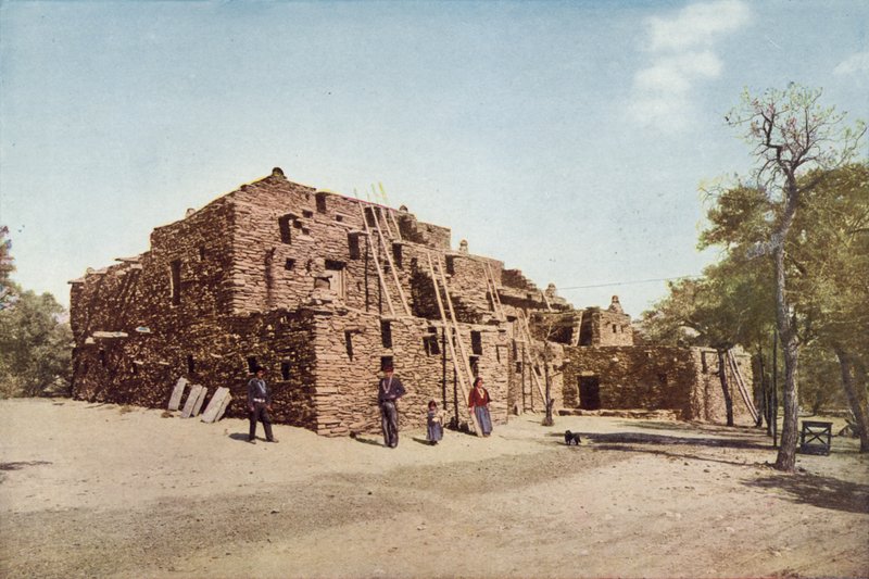 The Hopi House, Grand Canyon, Arizona (barevné fotografie) od American Photographer