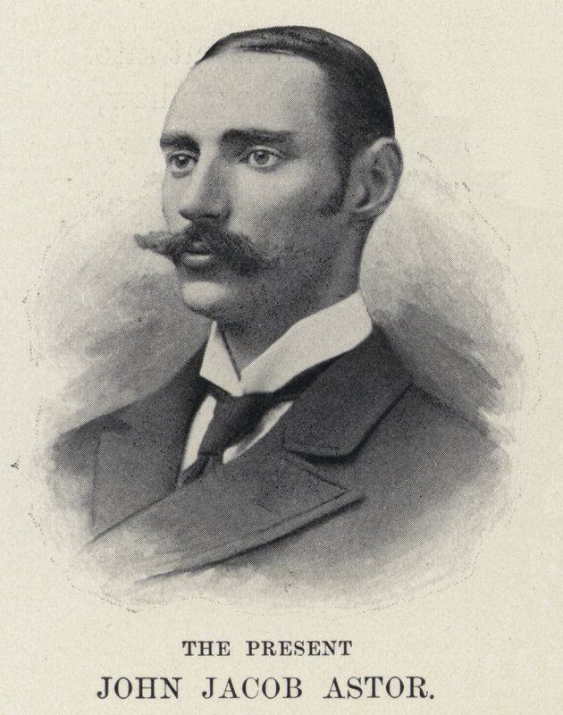 Současnost John Jacob Astor (černobílá fotografie) od American Photographer