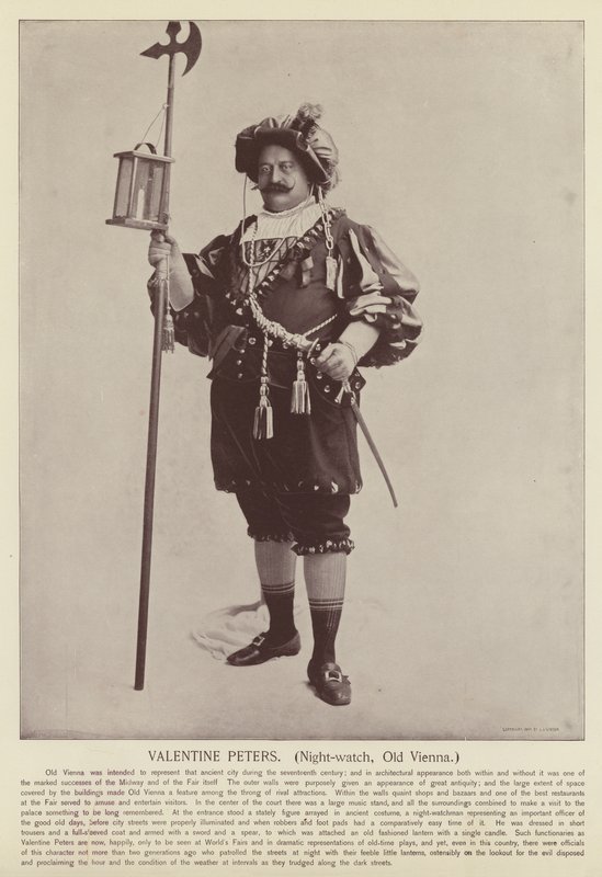 Valentine Peters, Noční hlídka, Stará Vídeň od American Photographer