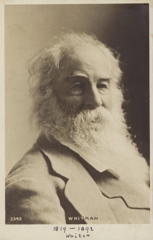 Walt Whitman (1819-1893), americký básník od American Photographer