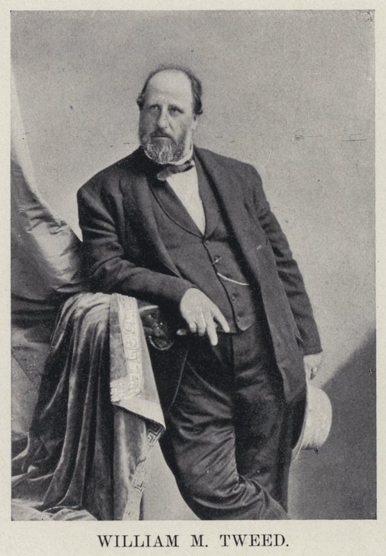 William M Tweed (černobílá fotografie) od American Photographer