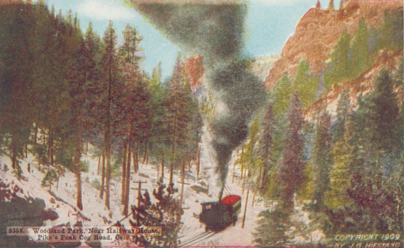 Woodland Park, poblíž Halfway House, Pike