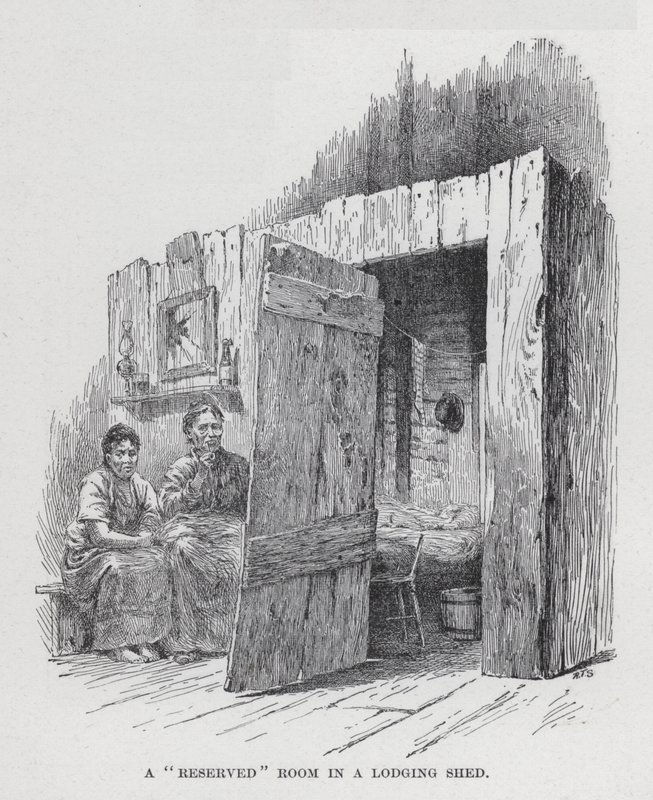 "Rezervovaný" pokoj v ubytovně (litho) od American School