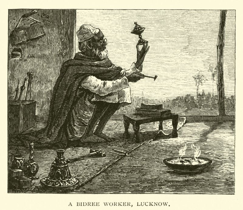 Pracovník bidree, Lucknow od American School