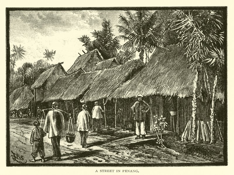 Ulice v Penangu od American School