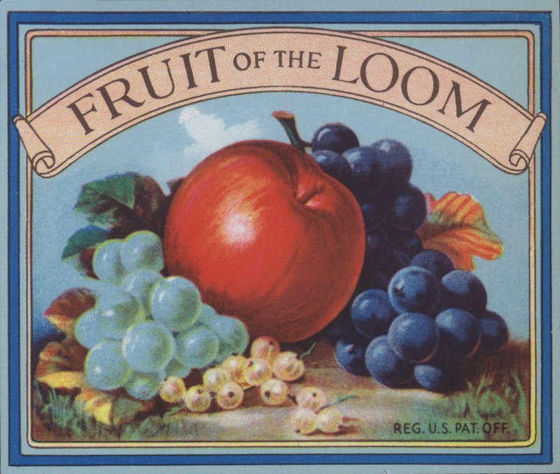 Reklama na oblečení Fruit of the Loom (barva lito) od American School