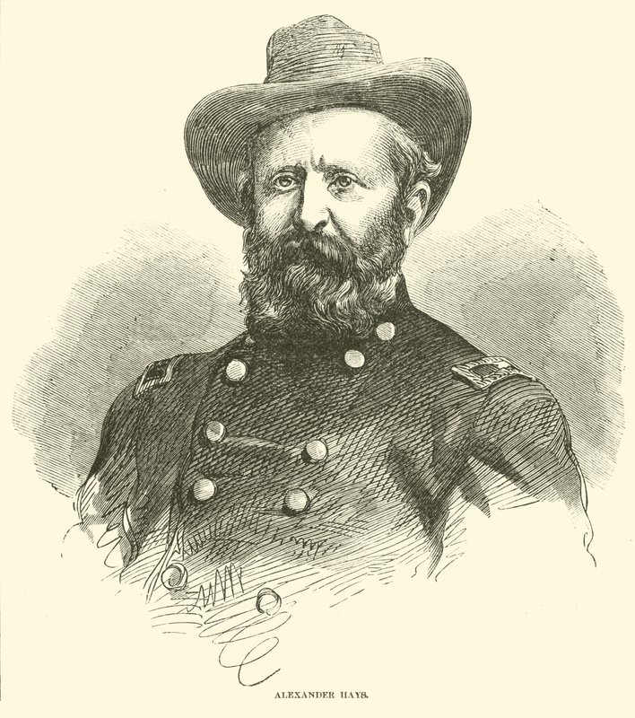 Alexander Hays, květen 1864 od American School