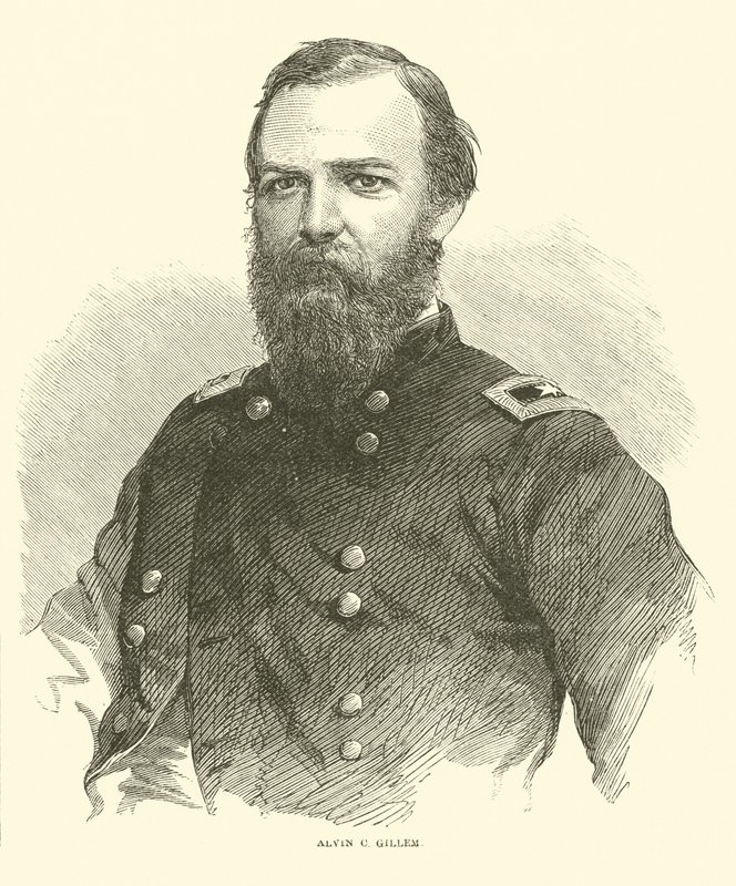 Alvin C Gillem, duben 1865 od American School