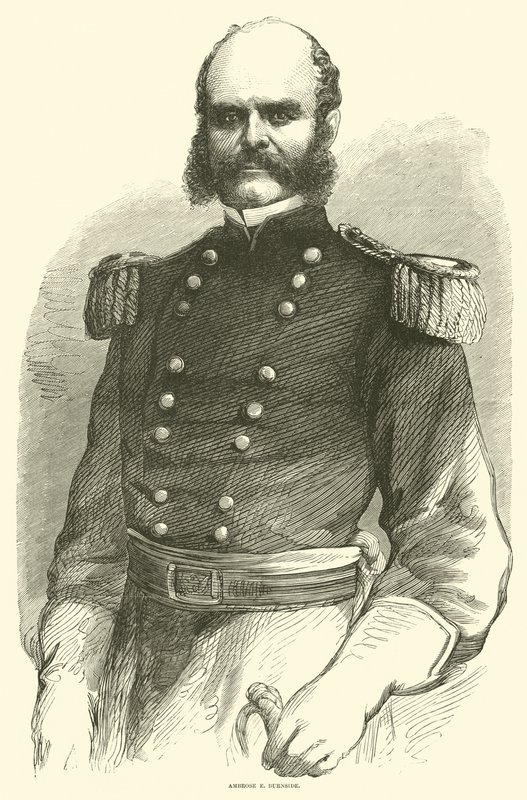 Ambrose E Burnside, listopad 1862 od American School